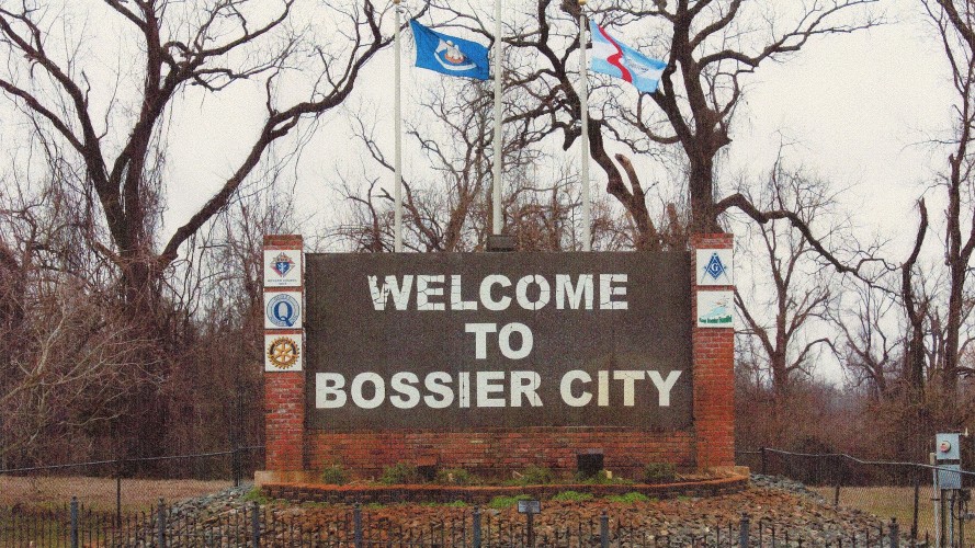 Bossier City Sign BEFORE